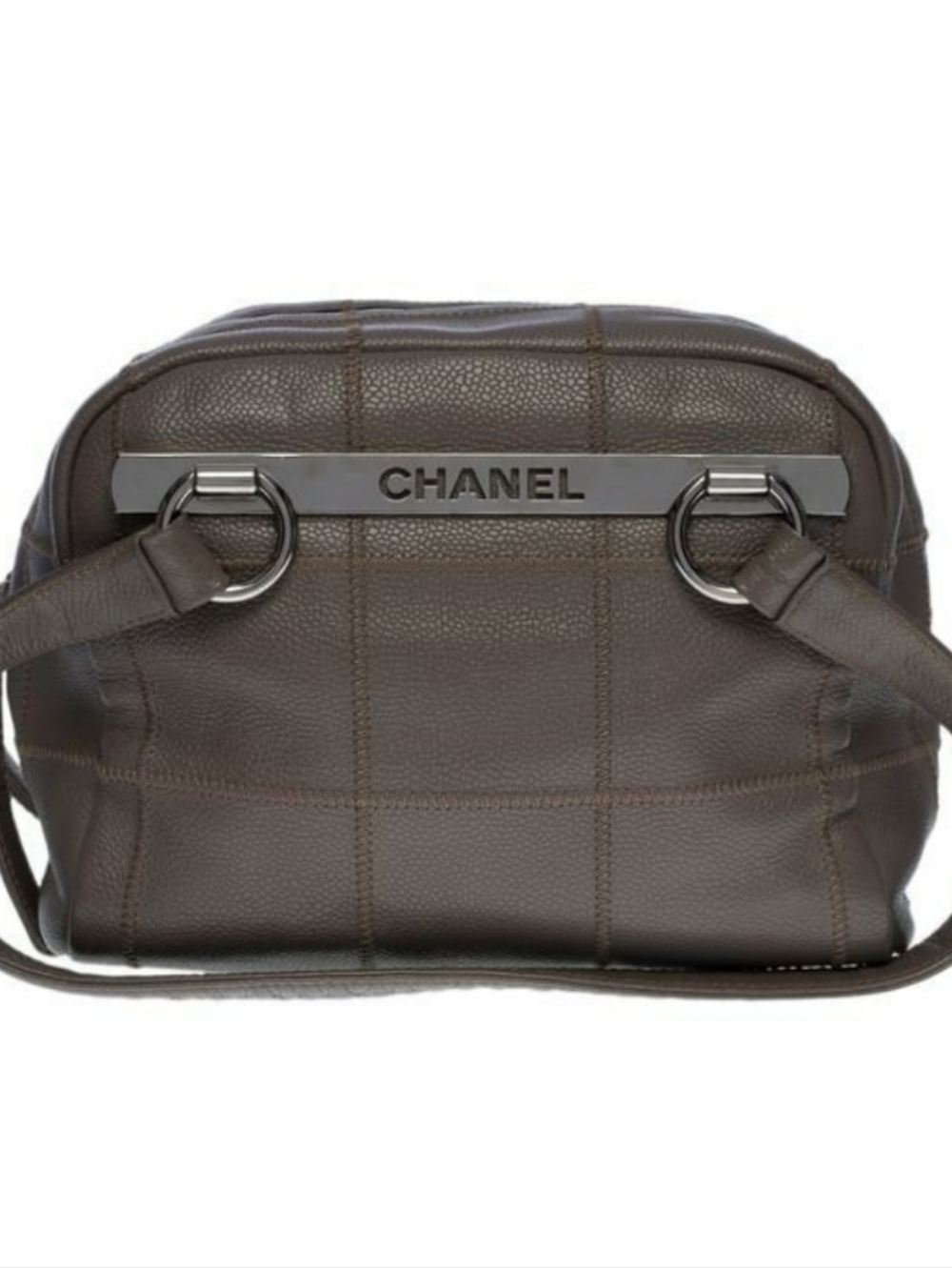 Chanel - Bowling - Grey Caviar Leather Shoulder bag